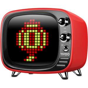 Divoom Tivoo Pixel Art Bluetooth speaker - Rood