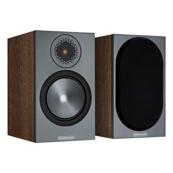 Monitor Audio Bronze 50 boekenplank speaker walnoot (per paar)