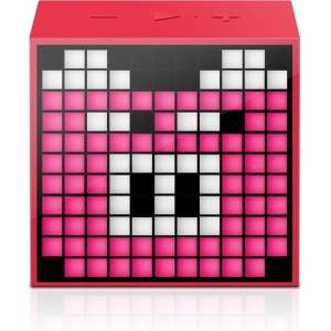 Divoom TimeBox Mini LED bluetooth Speaker - Rood