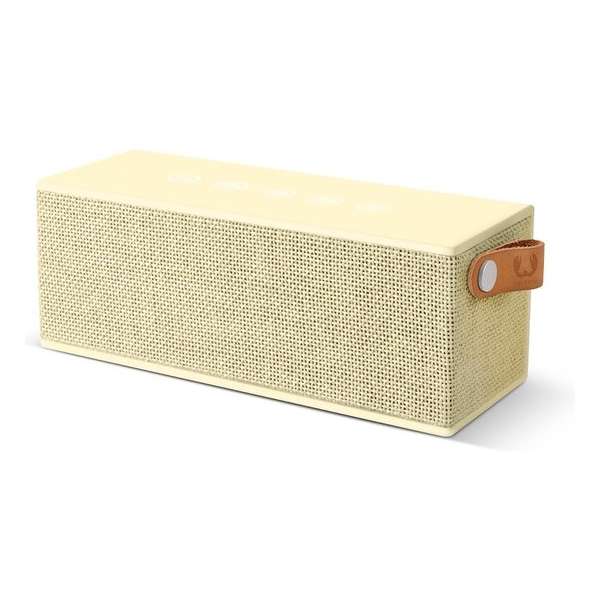 Fresh 'n Rebel Rockbox Brick Fabriq - Draadloze Bluetooth Speaker - Lichtgeel