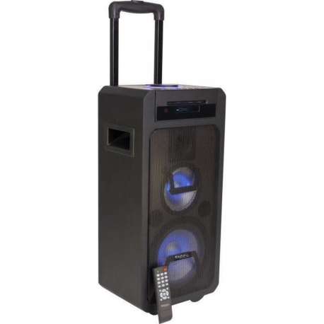 IBIZA SOUND 10-7132 Stand-alone draagbaar geluidssysteem - 350 W - 3 weg - CD-speler, USB, Bluetooth & afstandsbediening