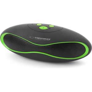 Bluetooth Speaker Trival + FM-radio - zwart-groen