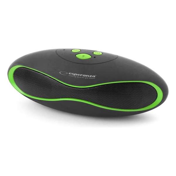 Bluetooth Speaker Trival + FM-radio - zwart-groen