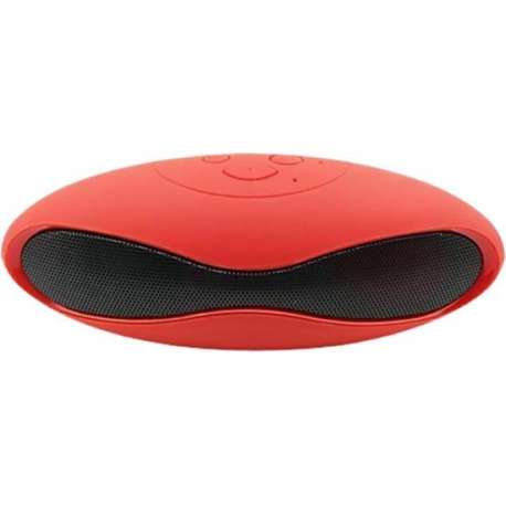 Draagbare draadloze Mini Bluetooth Speaker rood model MINI-X6U