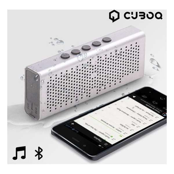 CUBOQ Metal Waterproof Speaker