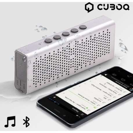 CUBOQ Metal Waterproof Speaker