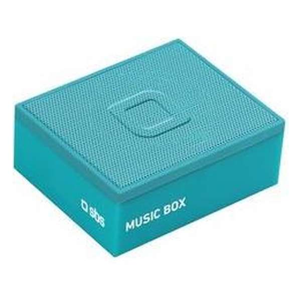 SBS Music Box Draadloze stereoluidspreker Groen