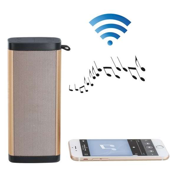 Clip Sonic Bluetooth Luidspreker TES194D Goud