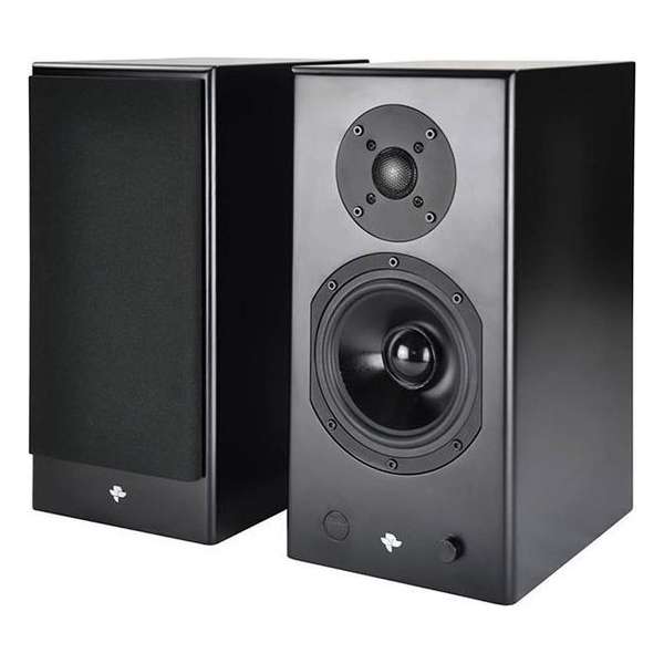 Totem Acoustics KIN Play Zwart - Actieve Hifi Speakerset met Bluetooth en Phono ingang (stereo paar)