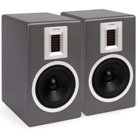 Sonoro Orchestra boekenplank speakers (per paar) - Grijs