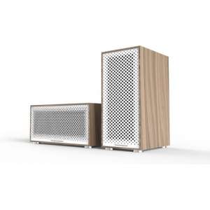 Thomson Multiroom Basisset, 2 speakers met een vermogen van 60 Watt RMS per speaker/ Wit (Bluetooth)