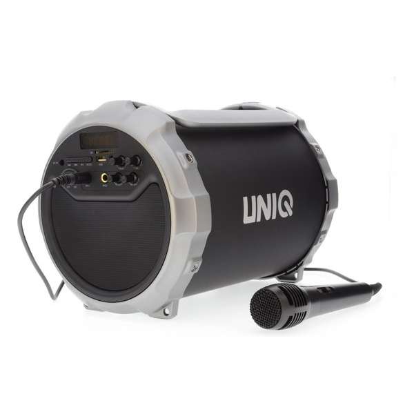 Draadloze Speaker UNIQ Karaoke (Bluetooth)   - Zwart