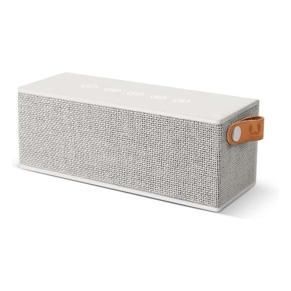 Fresh 'n Rebel Rockbox Brick Fabriq - Draadloze Bluetooth Speaker - Lichtgrijs