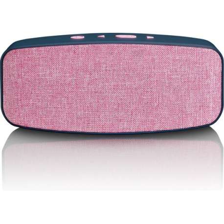 Lenco BT-130 - Bluetooth speaker met AUX-ingang - Roze