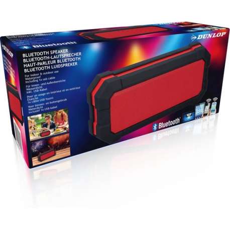 Dunlop Bluetooth speaker - Outdoor - 2x3W