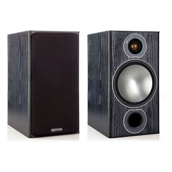 Monitor Audio Bronze 2 - Boekenplank Hifi Luidspreker - Zwart (paar)