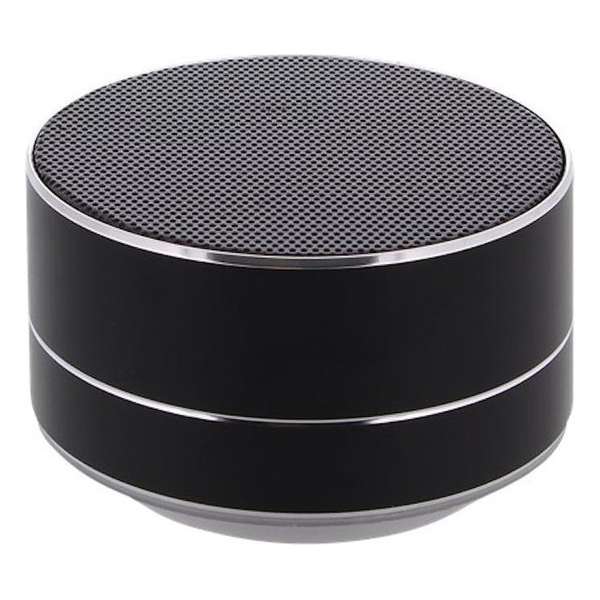 S&C - Bluetooth speaker zwart klein mini draadloze speaker muziek audio