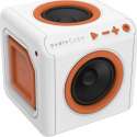 Allocacoc AudioCube Portable EU - Bluetooth - Accu Speaker - Wit/Oranje