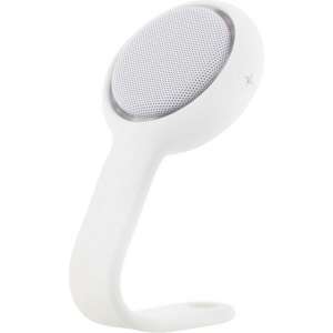 STREETZ CM737 Bluetooth mini luidspreker speaker met hanger, statief en armband, BT 4.1, wit