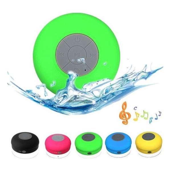 Bluetooth Waterpoof Douche speaker - Groen