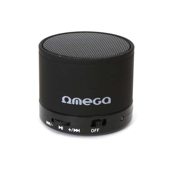 Omega Speaker Og47B Alu Bluetooth V3.0 Zwart [42643]