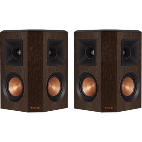 Klipsch RP-402S Surround speaker Walnoot/Set