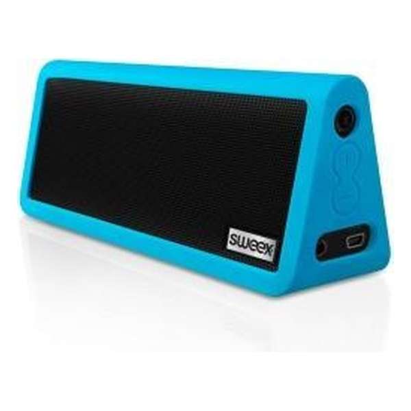 Bluetooth Portable Stereo Speaker Rock Star Blue