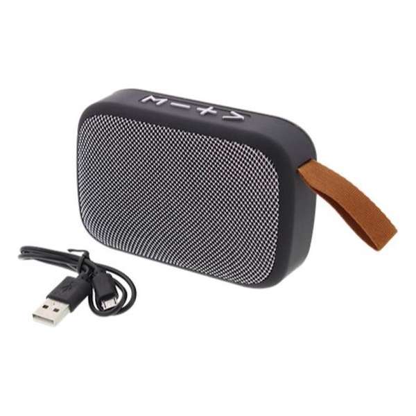 S&C - bluetooth mini speaker zwart muziek