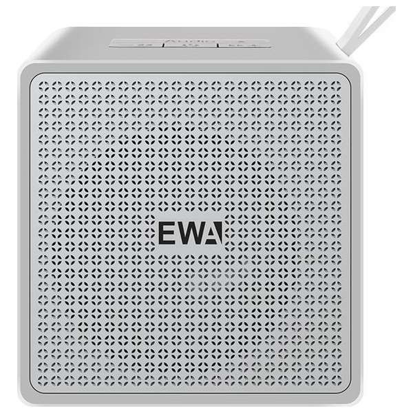 Bluetooth Speaker - Ewa Draadloze Bluetooth Speaker - Mini Speaker - Spatwaterdicht Zilver