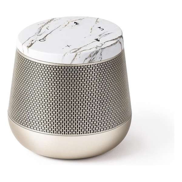 Lexon Miami Bluetooth Speaker LA108 - Marmer Wit