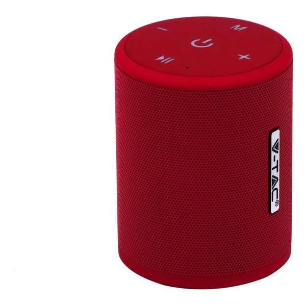 V-tac VT-6244 Portable bluetooth speaker - rood