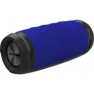Swisstone Speaker Bx-320 Tws Bluetooth Aux 16 Cm Blauw