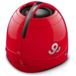 Go Gear Sound Dome Bluetooth Speaker Rood – 13x8x7cm | Boksje om Muziek mee te luisteren |