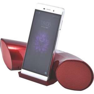 HIFI Olddays  portable wireless bluetooth speaker met  FM en TF card usb Rood