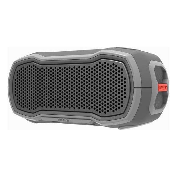 Braven Ready Solo Outdoor WaterProof Bluetooth Speaker - Grijs/Oranje