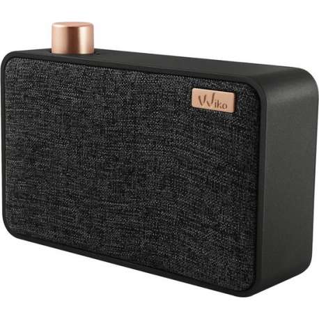 Wiko Wishake bluetooth speaker - zwart/grijs