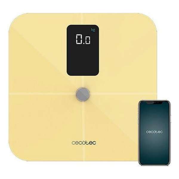 Digitale Personenweegschaal Cecotec Surface Precision 10400 Smart Healthy Vision Geel