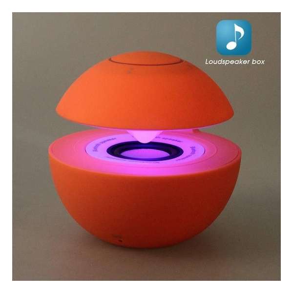 mini speaker bluetooth aux rood