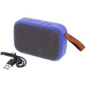 S&C - Bluetooth mini speaker blauw