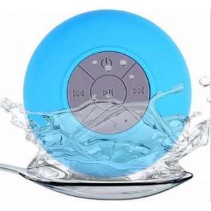 Waterdichte bluetooth speaker- blauw