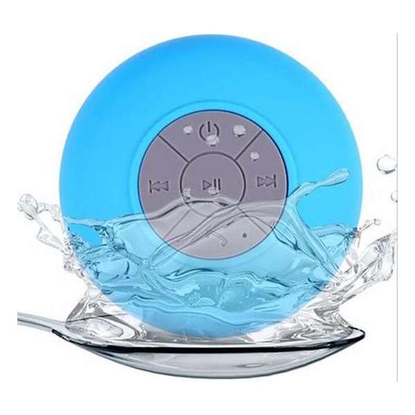 Waterdichte bluetooth speaker- blauw