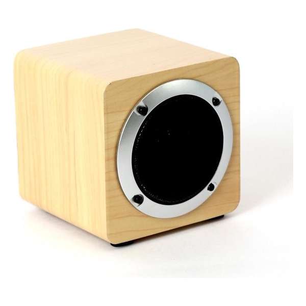 Omega OG61W Mono portable speaker 5W Hout draagbare luidspreker