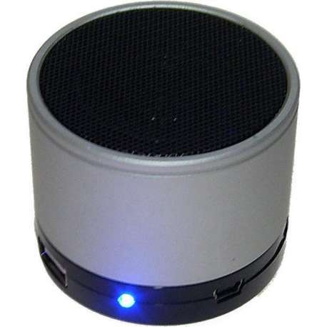Multifunctionele mini bluetooth oplaadbare mini MP3 FM speaker met micro sd en usb aansluiting.