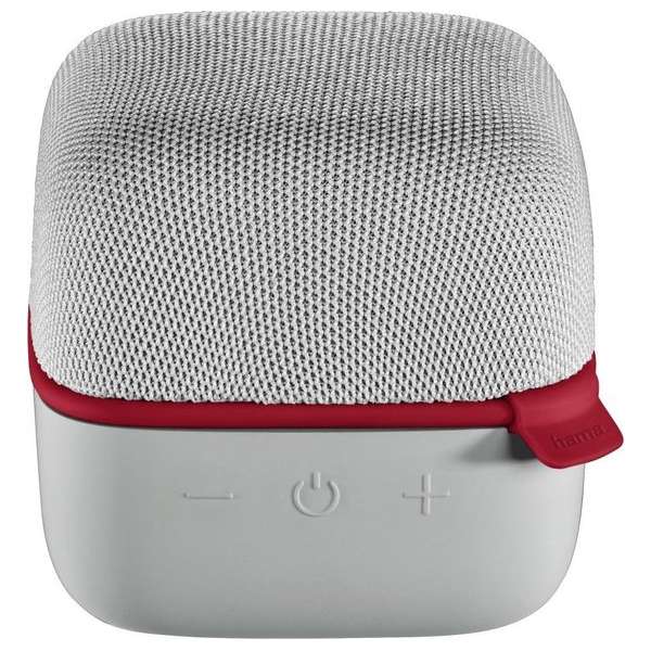 Hama Mobiele Bluetooth®-luidspreker "Cube", grijs/rood