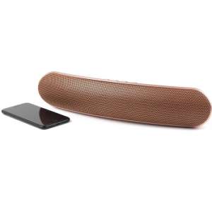Intempo Curved Bluetooth Metallic Speaker (kleur: roségoud)
