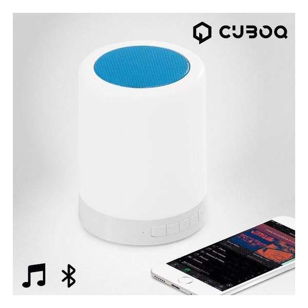 CuboQ Mood Light Bluetoot Speaker met LED
