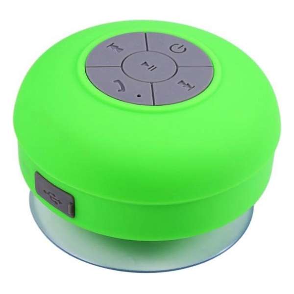 Bluetooth speaker - waterdichte bluetooth speaker - bluetooth douchespeaker - groen - DisQounts