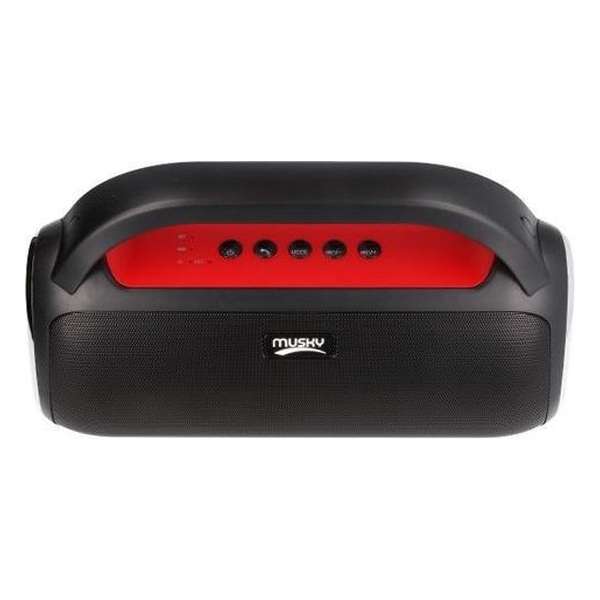 Musky Bluetooth Speaker DY-18 Rood