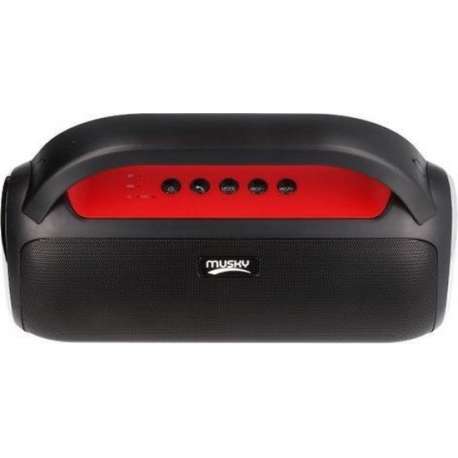 Musky Bluetooth Speaker DY-18 Rood