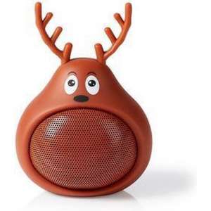 Animaticks Bluetooth Speaker  3 Uur Speeltijd  Handsfree bellen Rudy Reindeer